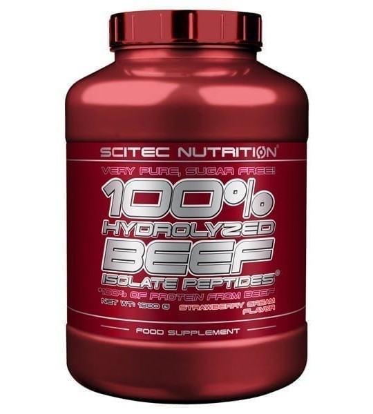 Scitec Nutrition 100% Hydrolyzed Beef Isolate Peptides 1800 грамм