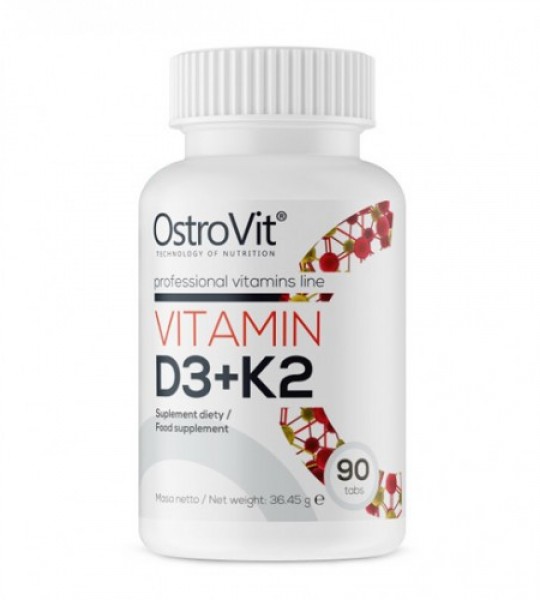 OstroVit Vitamin D3 + K2 (90 табл)