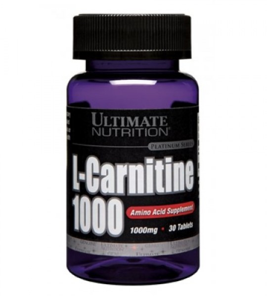 Ultimate Nutrition L-Carnitine 1000 мг (30 табл)