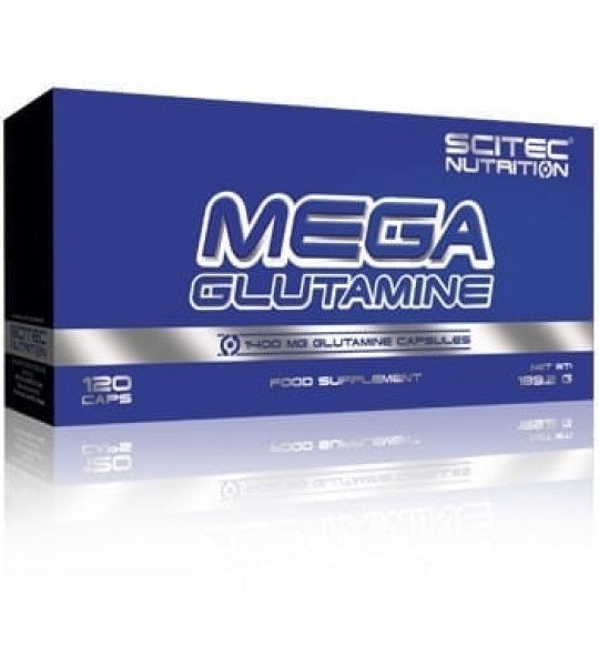 Scitec Nutrition Mega Glutamine 120 капс