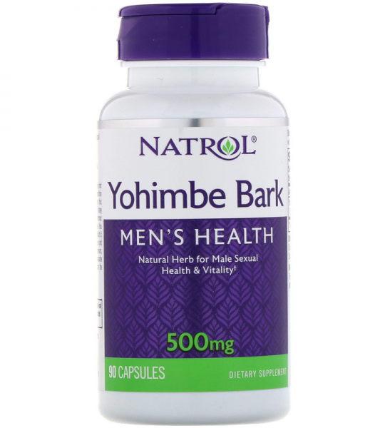 Natrol Yohimbe Bark 500 мг (90 капс)