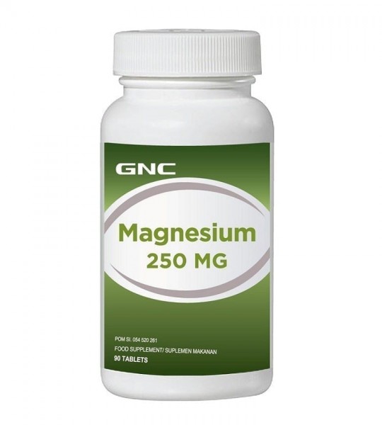 GNC Magnesium 250 мг (90 табл)