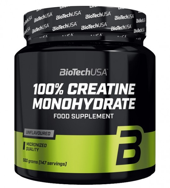 BioTech (USA) 100% Creatine Monohydrate 500 грам