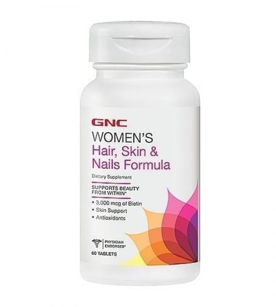 GNC Women's Hair, Skin & Nails Formula 60 табл