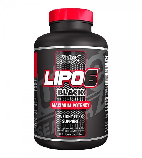 Nutrex Lipo 6 Black Extreme Potency 120 капс