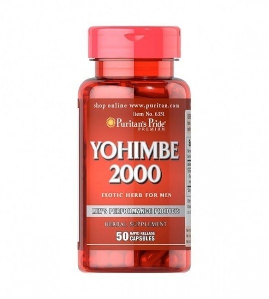 Puritan's Pride Yohimbe Extract 250 mg (50 капс)