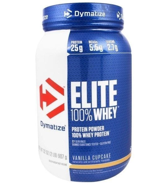 Dymatize Nutrition Elite 100% Whey Protein 907 грам