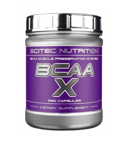 Scitec Nutrition BCAA X 330 капс