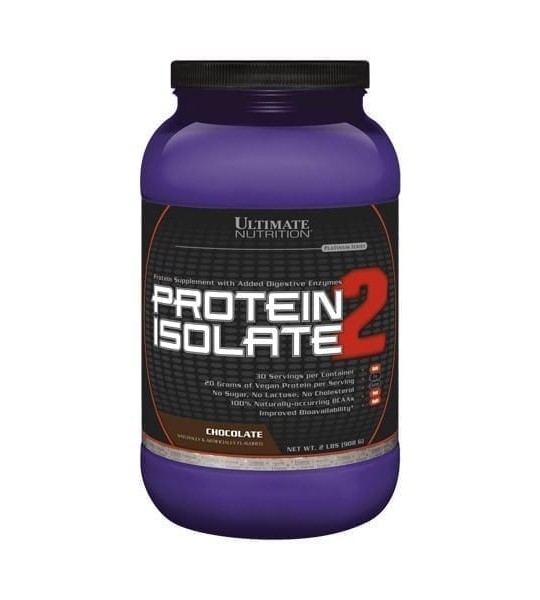 Ultimate Nutrition Protein Isolate 2 (908 грамм)