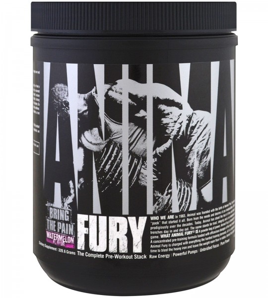 Universal Nutrition Animal Fury 320 грамм