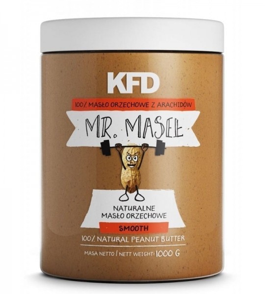 KFD Peanut Butter Smooth 100% (1000 грамм)