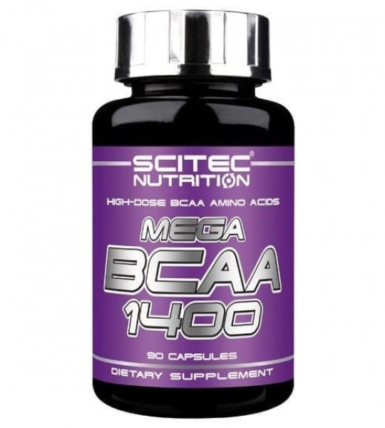 Scitec Nutrition BCAA Mega 1400 (90 капс)