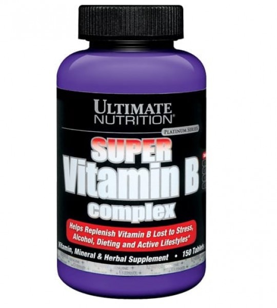 Ultimate Nutrition Super Vitamin B Complex 150 табл