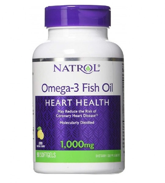 Natrol Omega-3 Fish Oil 1000 мг (90 капс)