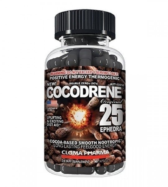 Cloma Pharma Cocodrene 25 Ephedra (90 капс)