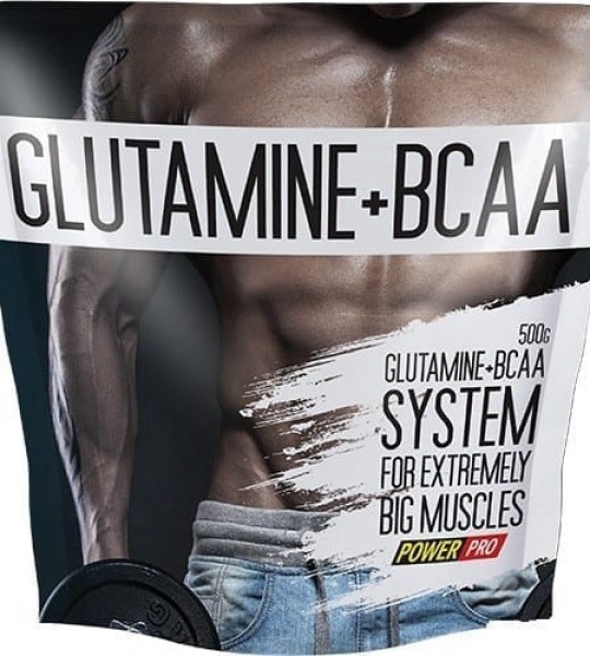 Power Pro Glutamine + BCAA 500 грам