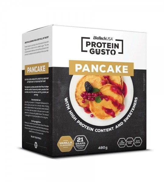 BioTech (USA) Protein Gusto Pancake 480 грам