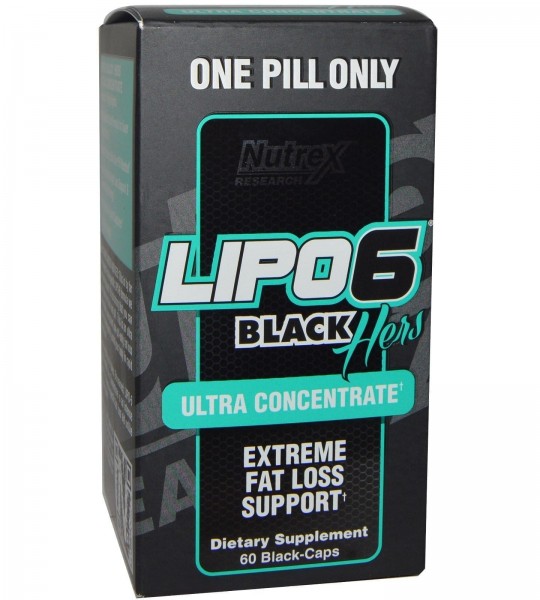 Nutrex Lipo 6 Black Hers Ultra Concentrate 60 капс