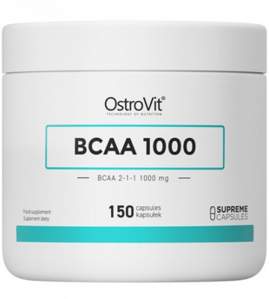 OstroVit BCAA 2-1-1 1000 мг (150 капс)