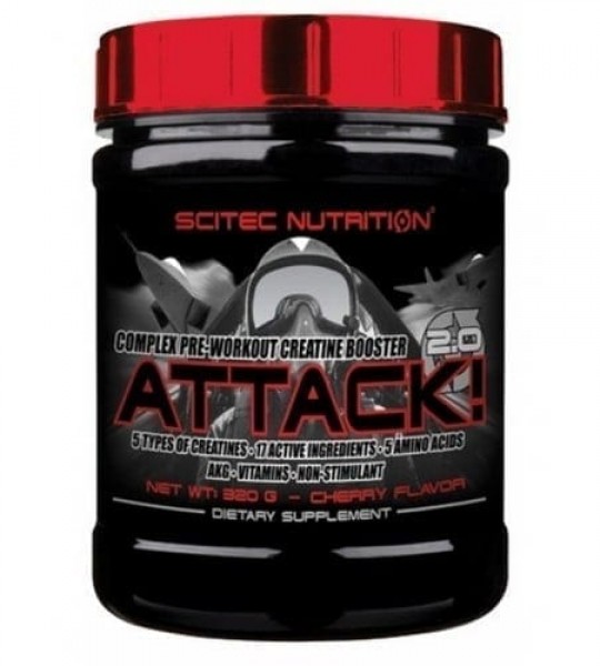 Scitec Nutrition Attack 2.0 (320 грам)