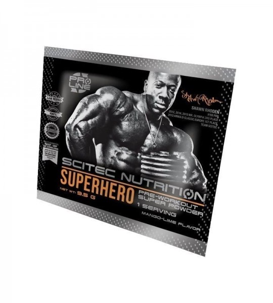 Scitec Nutrition Superhero Pre Workout 9,5 грам (Пробник)