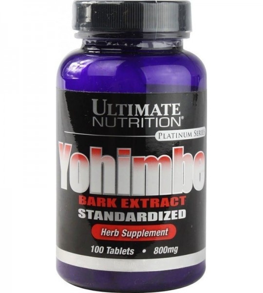 Ultimate Nutrition Yohimbe 800 mg (100 табл)