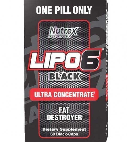 Nutrex Lipo 6 Black Ultra Concentrate 60 капс