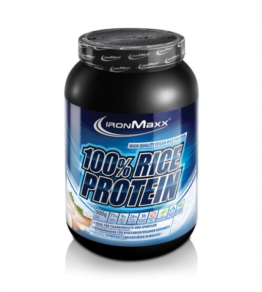 IronMaxx 100% Rice Protein 900 грам