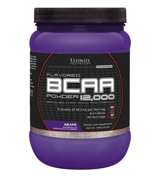 Ultimate Nutrition BCAA 12000 Powder 228 грам
