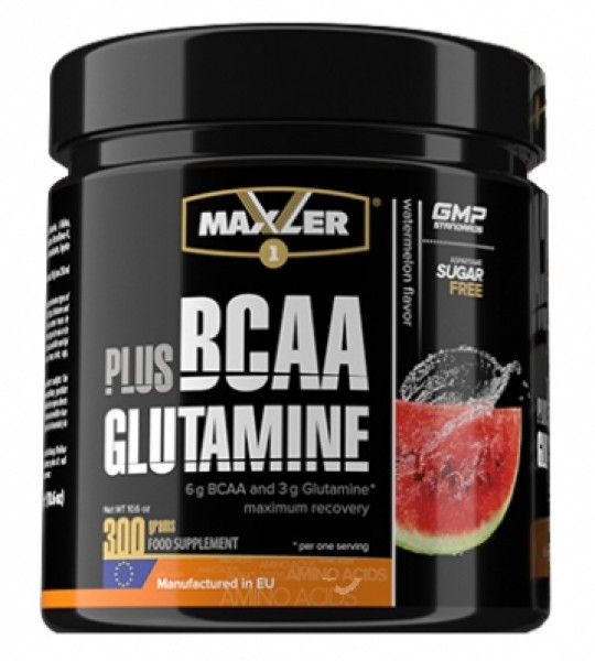 Maxler BCAA Plus Glutamine 300 грамм