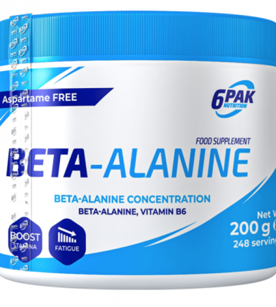 6PAK Nutrition Beta-Alanine 200 грамм