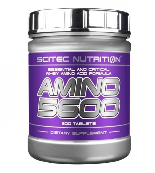 Scitec Nutrition Amino 5600 (200 табл)