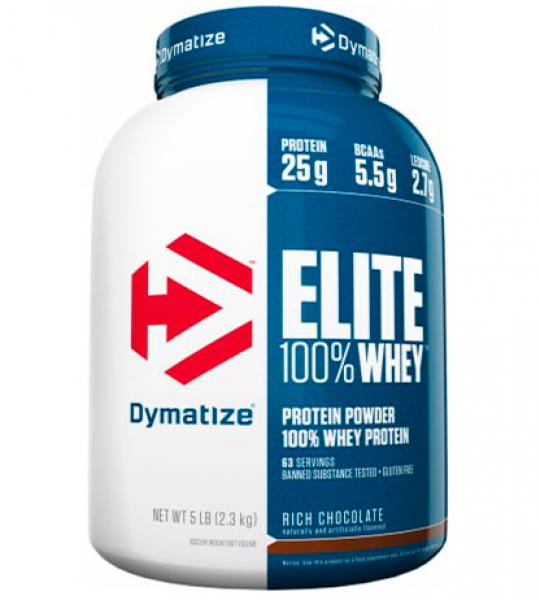 Dymatize Nutrition Elite 100% Whey 2270 грамм