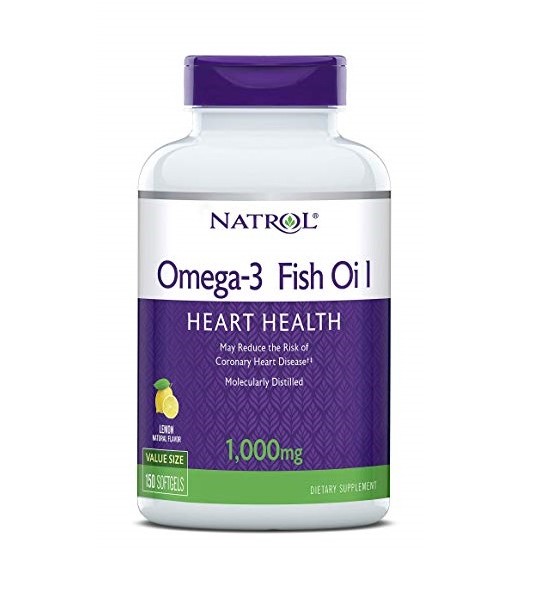 Natrol Omega-3 Fish Oil 1000 мг (150 капс)