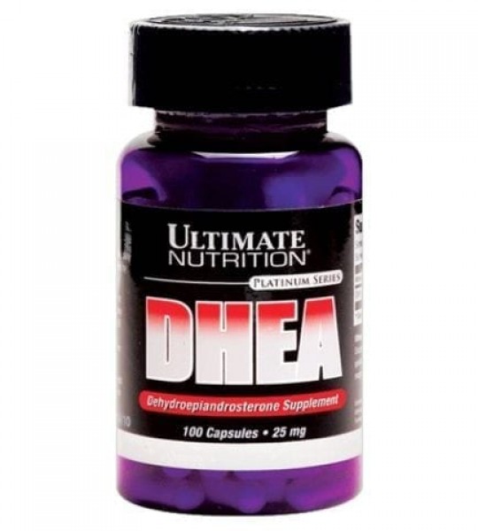Ultimate Nutrition DHEA 25mg (100 капс)