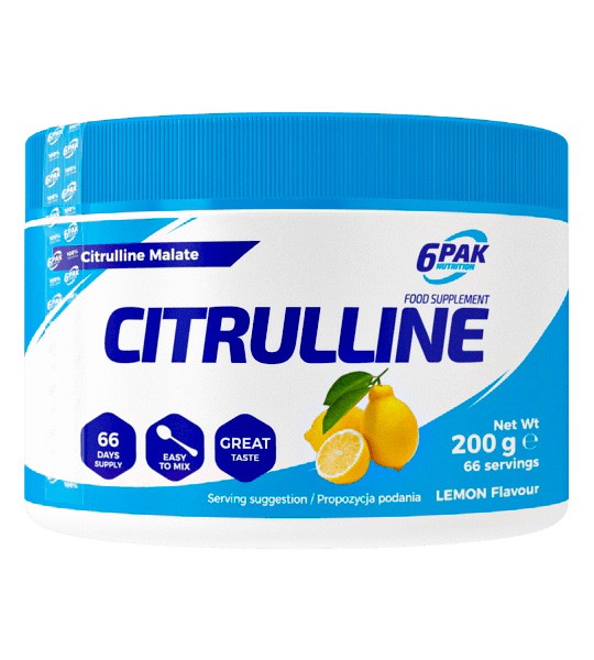 6PAK Nutrition Citrulline 200 грамм