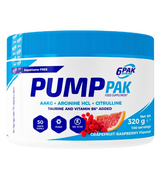 6PAK Nutrition Pump PAK 320 грамм