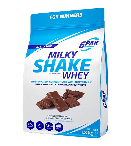 6PAK Nutrition Milky Shake Whey 1800 грам