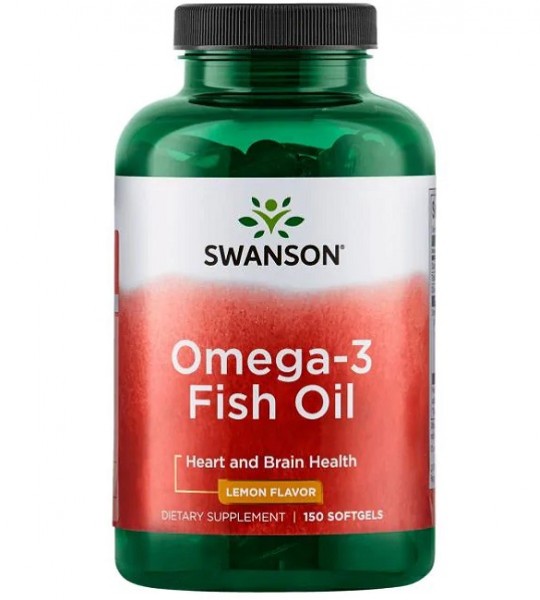 Swanson Omega-3 Fish Oil (150 капс)