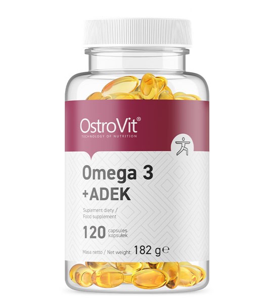 OstroVit Omega 3 + ADEK (120 капс)