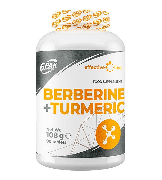 6PAK Nutrition Berberine +Turmeric (90  табл)