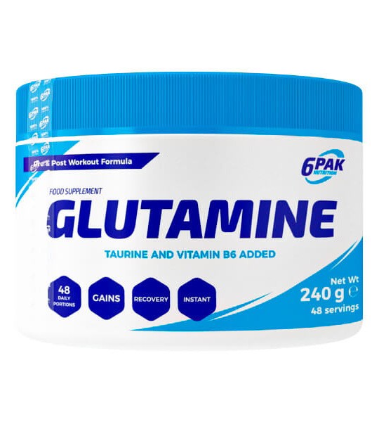 6PAK Nutrition Glutamine 240 грамм