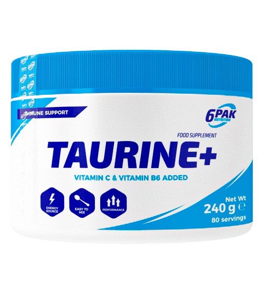 6PAK Nutrition Taurine+ (240 грам)