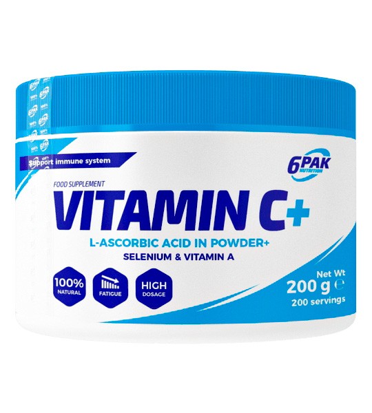 6PAK Nutrition Vitamin C+ (200 грам)