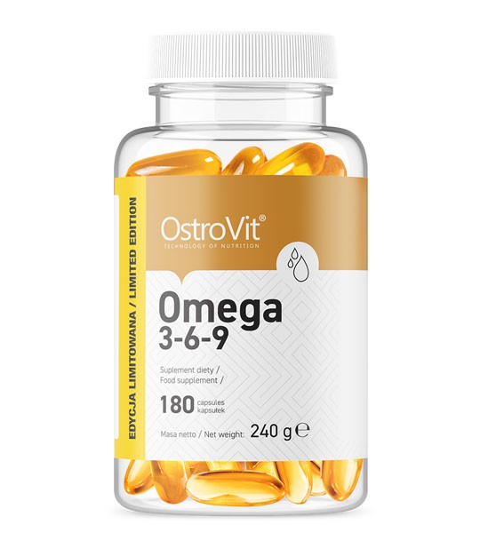 OstroVit Omega 3-6-9 (180 капс)