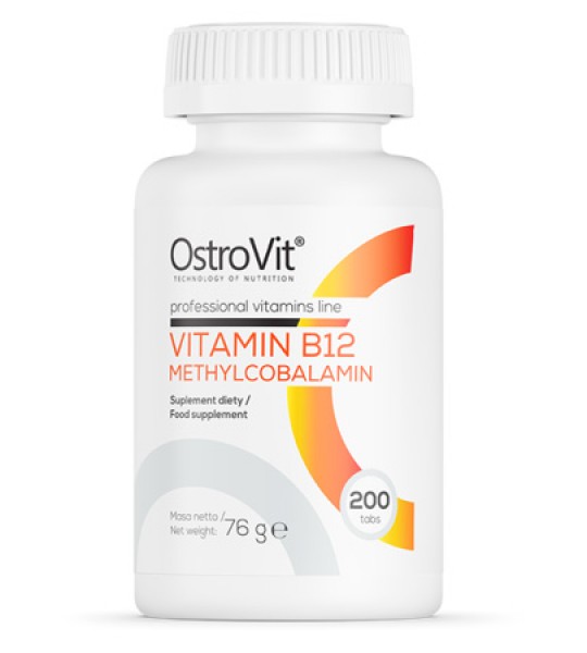 OstroVit Vitamin B12 Methylcobalamin (200 табл)