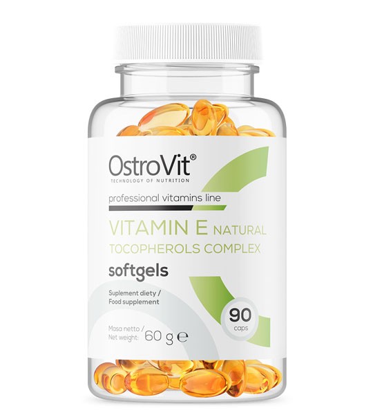 OstroVit Vitamin E + Tocopherols Complex Softgels 90 капс