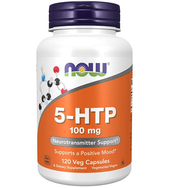 NOW 5-HTP 100 мг Veg Capsule 120 капс