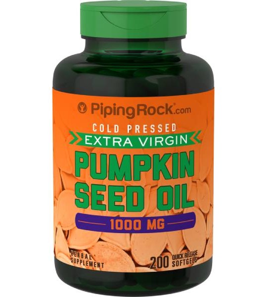 Piping Rock Pumpkin Seed Oil 1000 мг (200 капс)