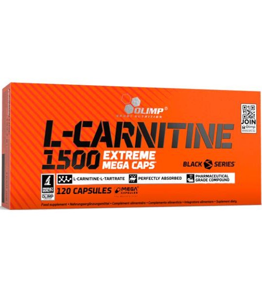 Olimp L-carnitine 1500 Extreme Mega Caps 120 капс